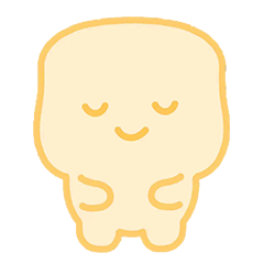 Honobono nyokki sticker