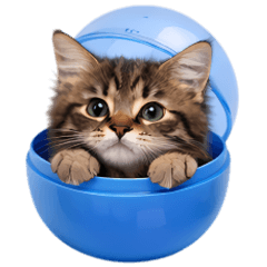 Capsule Toy Cat Everyone's Daily Life