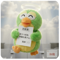 Worn-out Civil Servant: Uguisu-kun (^^)