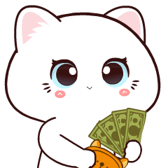 Kucing Bermata Biru : Animated Stickers