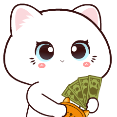 Blue Eyed Cat : Animated Stickers