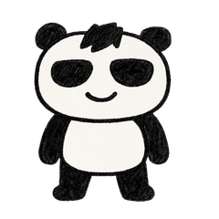 Pantan the Panda - Cute Greetings
