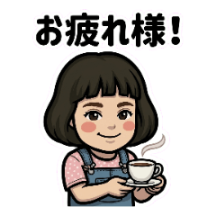 Bob-Cut Girl's Daily Life