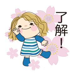 春を感じるスタンプ 2