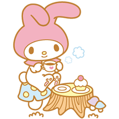 My Melody Animated Stickers