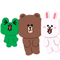 Cute! LINE FRIENDS For Arranging – LINE stickers | LINE STORE