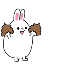 Mischief Bunny Animated Stickers