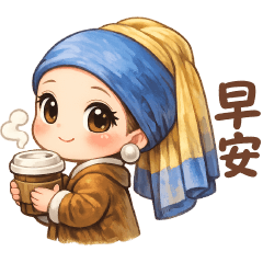 Q版古典名畫實用貼圖