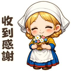 Ｑ版古典名畫日常實用貼圖