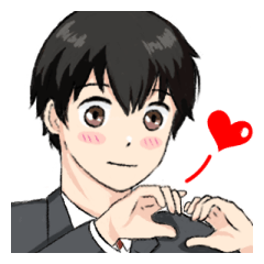 A cool and cute guy in a suit.