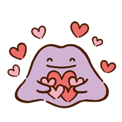 Pokémon: Ditto (Transform Your Chats!) – LINE stickers | LINE STORE