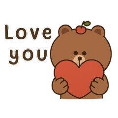 A little brown bear english