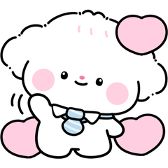 Shiro, the cute little dog: No text