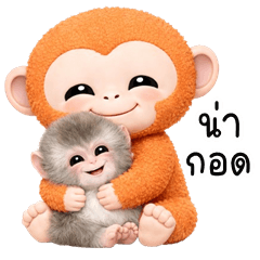 เพื่อนรักของน้องลิง