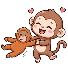 ★小猴子與他的玩伴★