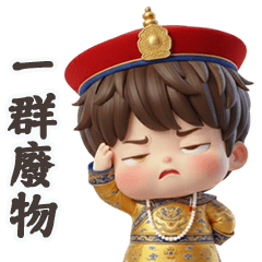 帥氣小胖弟皇上駕到