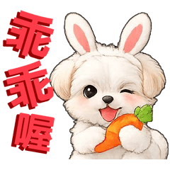 Cute little stickers love