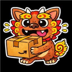 Funny Shisa:  (Spring & Daily)