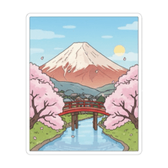 日本四季風景貼圖