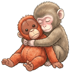 ★小猴子與他的玩偶★