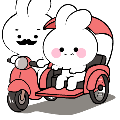 Rabbit Susu : Effect stickers