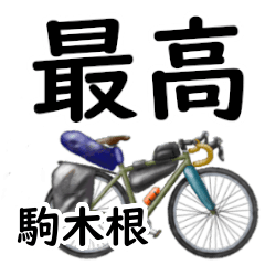 Komagine'having fun bike