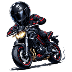 Expressive Biker Stickers ver7