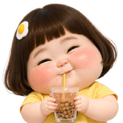 Funny face girl 207 No Text