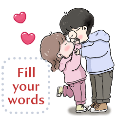 Message Stickers (Boo Bam InLove1) EN