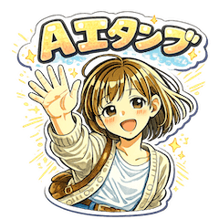 Cute AI Girl Daily Stickers
