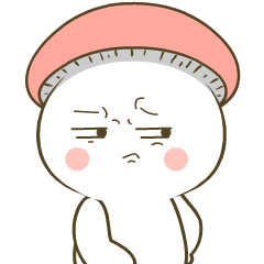 Red Head Mushroom : Effect stickers