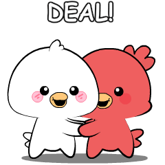 White Bird 12 : Animated Stickers