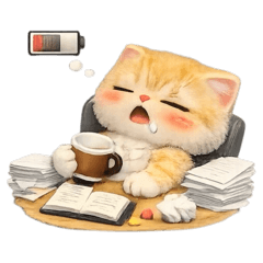 Cat Cute Everyday Mood