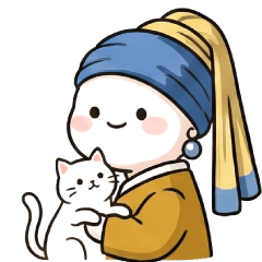 世界名畫小饅頭人❤️日常好用氣質款