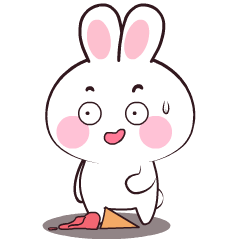 Kawaii Rabbit 6 : Animated Stickers