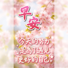 超大長輩圖，早安篇 7｜朝陽花園系列