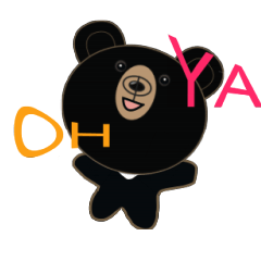 Taiwan Black Bear XiongGaiYa -OH YA