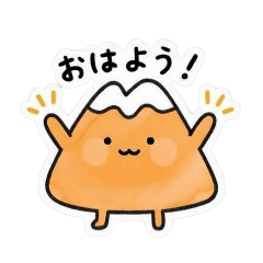 Cute & Relaxed Mt. Fuji Stickers