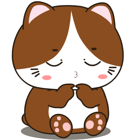 Chocolate Cat : Effect stickers
