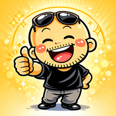 Funny Chill Dude Stickers