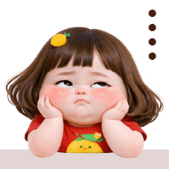 Funny face girl 208 No Text