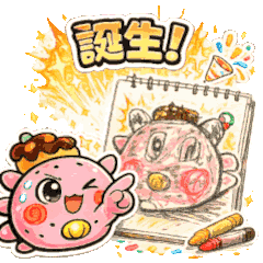 Cute Original Character Stickers 2