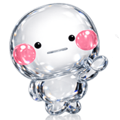 きらきらガラスシール風♡ず~っと使える終