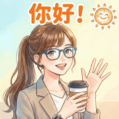 【氣質設計師】女孩的可愛日常實用貼圖