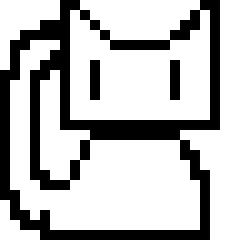 Use it every day! Animated cat stamps