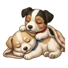 Pofun & Amun: Knitted Friends