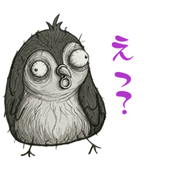 Deformed cute bird2