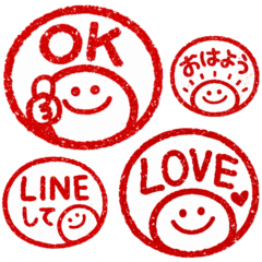 ポンとゆるかわ♡ハンコ