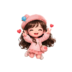 Sweet Pastel Chibi Girl