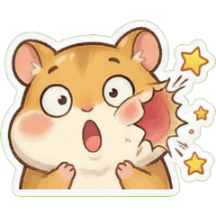 頰心餅：呆萌胖臉日常表情貼 V